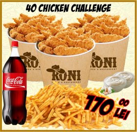 40 Chicken Challenge bucket