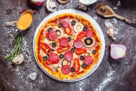 Pizza Quattro Stagioni mare